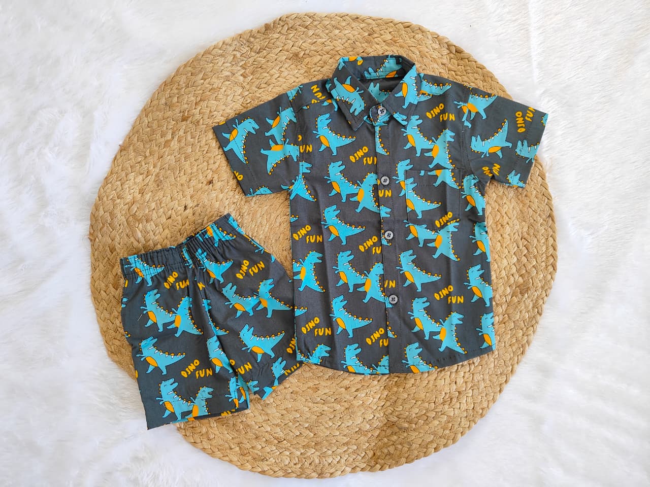 Palms & waves co-ord set